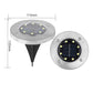 🔥 🔥 Napelemes rozsdamentes acél kerti lámpa LED-es izzóval
