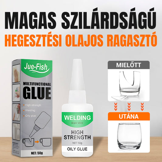 🔥🧰 Vásárlás 1 kap 1 INGYENES 💦 Hegesztés Nagy szilárdságú olajos ragasztó 💪