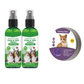 🍃 Természetes bolha- és kullancsirtó spray kutyáknak és macskáknak 🐾  🐶🐱✨