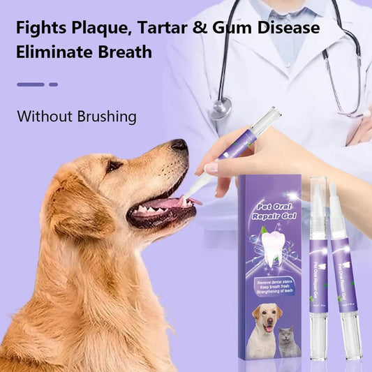 🐕Vásároljon 1et, kapjon 1et ingyen🐱 Pet Oral Restorative Gel🌈