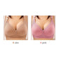 💕 Plus Size Kényelmes Drót nélküli Melltartó – Varratmentes Nylon-Spandex, Megrogyásgátló és Légáteresztő 👙
