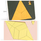 Fa tangram táblás puzzle játék Montessori alakzat puzzle válogató játék Színes tangram oktatási mintás játék gyerekeknek
