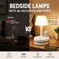 ⏰ 💡 Éjszakai fény USB-vel és aljzatokkal – Világítás és töltés egyben! 🔌