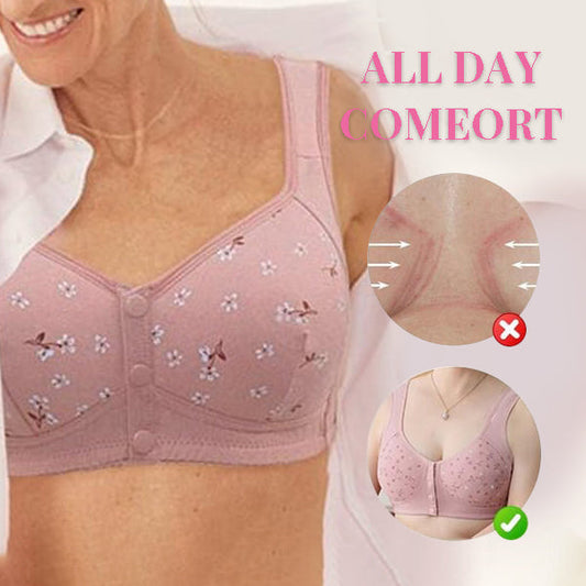 【1+1 ingyenes 】👙Kényelmes és praktikus elülső gombos melltartó