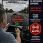 Head-up kijelző (HUD) autós GPS digitális sebességmérő