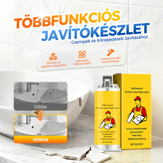 🧱 Többfunkciós javító készletek csempe- és kőrepedésekhez💧