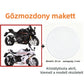 🏍Motorkerékpár modell 1:12 méretarányban