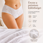 【✨ 1 + 3 ingyen - 4 db】Női szexi csipkés bugyi – Átlátszó, virágmintás fehérnemű 💋