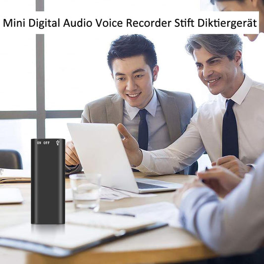 🎉 Mini hangrögzítő: rögzítsen minden hangot intelligens, kompakt pontossággal 🎙️