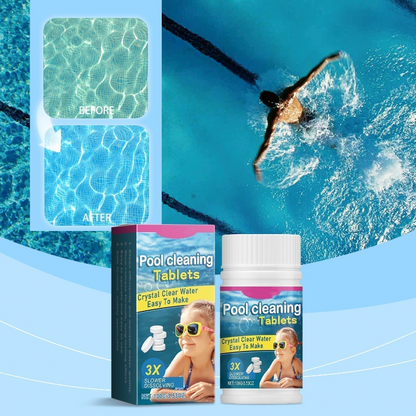 🏊‍♂️ Medencetisztító tabletták a kristálytiszta vízért – csepegtesd, oldd fel, merülj! 🌊✨
