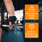 🏋️ Nehéz emelőpántok csuklókampóval | Erősítő edzéshez, nagy súlyokra, támasztó – Utánvét 💪