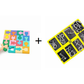 Fából készült geometriai alakhoz illő puzzle kisgyermekek számára