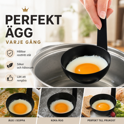 🍳🥚2026 Függő szilikon formák buggyantott tojáshoz
