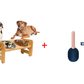 🔥🎁🔥🐱🐶 Állítható etetőtál magasabb peremmel háziállatoknak 🥣