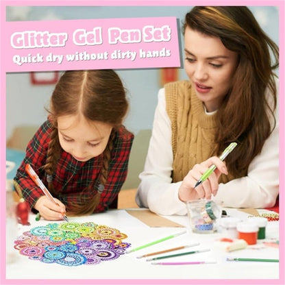 💥 Utolsó nap! Különleges akció 🎁 Csillogó gél tollkészlet – sima írás 🎨