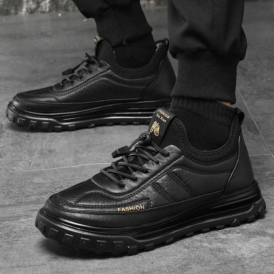 Alkalmi cipő téli használatra férfiaknak