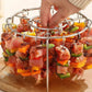 🥩Levegős fritőz függőleges kebab grill + ingyenes hőálló kesztyűk 🍤
