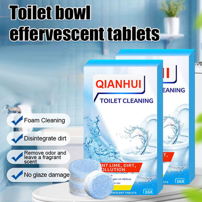 【🔥Vásároljon 1 kap 1 ingyen】💦🚽Citrom illatú WC-tál tisztító tabletták