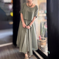 【S-5XL】👗Egyszínű hosszú szoknya szett