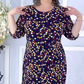 【S-4XL】👗Női színes pöttyös Polka Dot Midi ruha