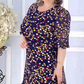 【S-4XL】👗Női színes pöttyös Polka Dot Midi ruha
