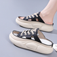 【EU 36-40】👡Női lélegző, üreges, üreges, csúszós, vastag talpú szandálok
