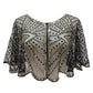 🔥👚Vintage csipke gyöngyös kendő 🌬️🥰