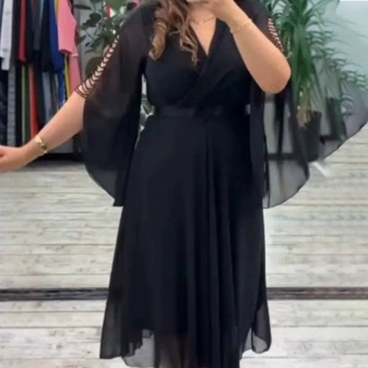 💃Női elegáns V-nyakú ruhák