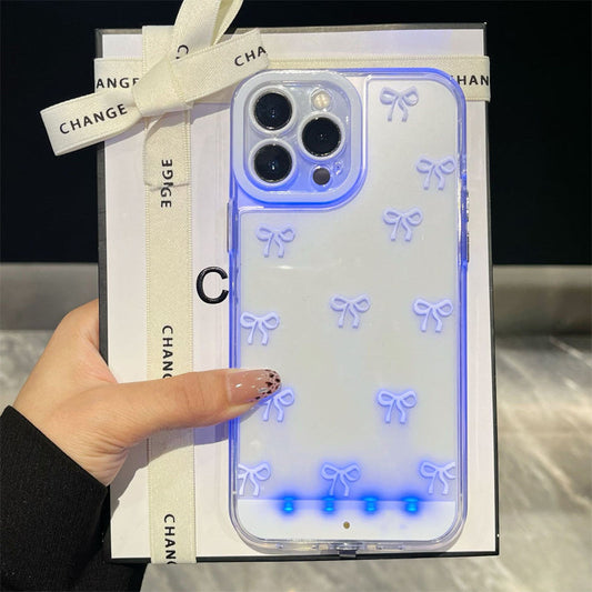 ✨Meleg eladó📱Sparkling Bow mobiltelefon tok