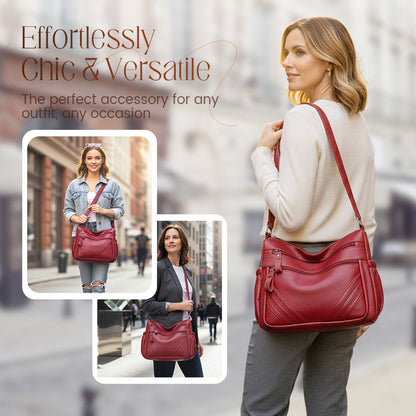 Női divatos válltáska állítható vállpánttal