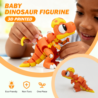 3D nyomtatott csuklós baba dinoszaurusz figura