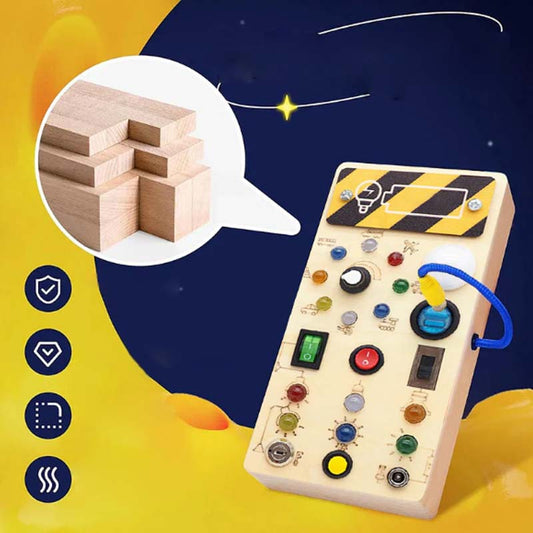 Fából készült Foglalt tábla játékok LED lámpákkal