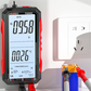 🔧 ⚡ USB-s újratölthető digitális multiméter – automatikus méréshatár-választás, LCD háttérvilágítás és hordozható kialakítás 📏
