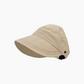 🌞 Tartsa hűvösen és védve – Széles karimájú félkupak napkalap maszkakasztóval 🧢