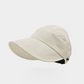 🌞 Tartsa hűvösen és védve – Széles karimájú félkupak napkalap maszkakasztóval 🧢