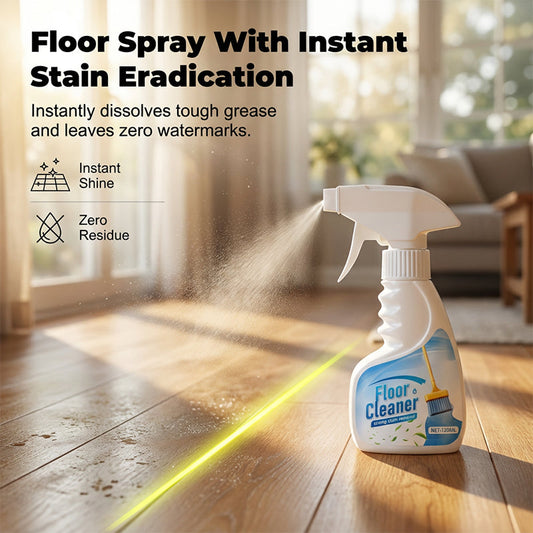 ✨🧼 120 ml-es hordozható padlótisztító spray - Hatékonyan eltávolítja az olajat és a szennyeződéseket 🏡💕