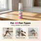 🌀 Ventilátor-tisztító spray – szétszerelés nélkül. A hab feloldja a port. Minden típusú ventilátoron hatékony! 🧼✨