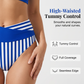👙 S-3XL Színblokkos Bikini: Stílusos és Alakformáló Két Részes Fürdőruha 🌊