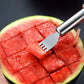 🍉 Egyet vásárol, hármat kap – ✨ 2 az 1-ben gyümölcsvágó-villás – így a gyümölcsök darabolása gyorsabb és könnyebb! 🍓