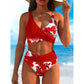 🌸🌿 Hangsúlyozd az alakod – Női virágmintás, magas derekú bikini szett (EU S-XL) – Utánvétes 🌊👙