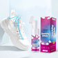 👟🧽 Kényelmes víznélküli cipőtisztító – Habos formula és beépített kefe✨