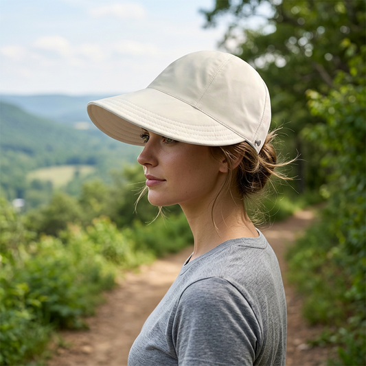 🛡️🌞 Női Napkalap UPF 50+ Védelemmel: Maradjon Árnyékban és Kényelemben – Raktáron! 🧢