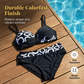 🌺👙 Mintás, formáló hatású kétrészes bikini –🌊A szigeti nyaralás elengedhetetlen kellékei💕