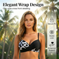 🌺👙 Mintás, formáló hatású kétrészes bikini –🌊A szigeti nyaralás elengedhetetlen kellékei💕