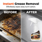 🍖Konyha- és grilltisztító spray 🧼Erőteljes habtisztító sütőkhöz, grillekhez és főzőfelületekhez