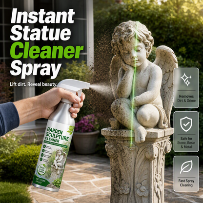 Erőteljes kerti szobor-tisztító spray