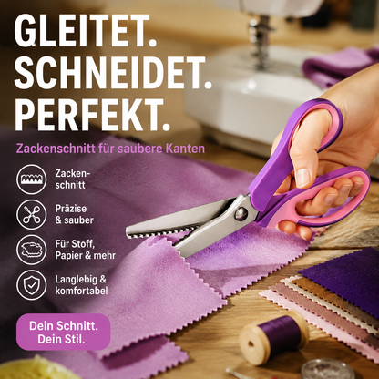 ✂️✨Univerzális cikkcakk olló, recés olló🧵