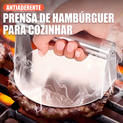 🎯 Tapadásmentes hamburger-nyomó főzéshez