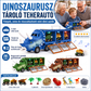 🚛 Interaktív dinoszaurusz-szállító játék teherautó