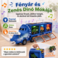 🚛 Interaktív dinoszaurusz-szállító játék teherautó